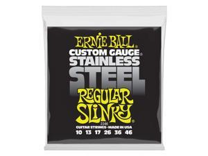 Ernie Ball Stainless Steel Regular Slinky Set, .010 - .046