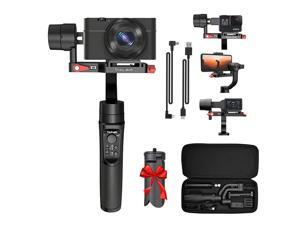 Hohem Isteady Multi 3-Axis Gimbal Stabilizer for Sony RX100 Series, Sony RX0, X3000, Gopro Hero 7, iPhone X XR XS, Handheld Gimbal Stabilizer with Tripod for Action Camera Digital Camera Smartphone Hohem Isteady Multi 3-Axis Gimbal Stabilizer for Sony RX100 Series, Sony RX0, X3000, Gopro Hero 7, iPhone X XR XS, Handheld Gimbal Stabilizer with Tripod for Action Camera Digital Camera Smartphone