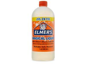 Elmers Glue Magical Liquid Activator Solution, 1 Quart, for Making Slime, Clear Elmers Glue Magical Liquid Activator Solution, 1 Quart, for Making Slime, Clear