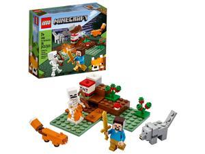 LEGO Minecraft The Taiga Adventure 21162 Brick Building Toy for Kids Who Love Minecraft and Imaginative Play, New 2020 (74 Pieces)