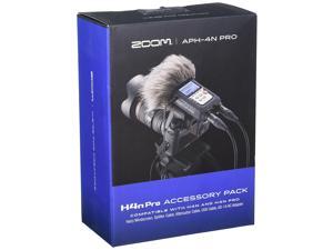 Zoom APH-4nPro Accessory Pack for H4n Pro Portable Recorder, Includes Hairy Windscreen, Splitter Cable, Attenuator Cable, USB Cable, and AC Adapter