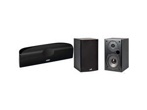 Polk Audio Blackstone TL1 Speaker Center Channel with Time Lens Technology | Compact Size, High Performance & T15 100 Watt Home Theater Bookshelf Speakers – Hi-Res Audio |Pair, Black Polk Audio Blackstone TL1 Speaker Center Channel with Time Lens Technology | Compact Size, High Performance & T15 100 Watt Home Theater Bookshelf Speakers – Hi-Res Audio |Pair, Black