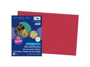 Pacon Construction Paper Film Wrapped 12"x18" 50Shts/PK RD 6107 Pacon Construction Paper Film Wrapped 12"x18" 50Shts/PK RD 6107
