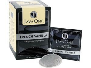 Java Trading Corporation 39870406141 Coffee Pods, French Vanilla, Single Cup, 14 Java Trading Corporation 39870406141 Coffee Pods, French Vanilla, Single Cup, 14