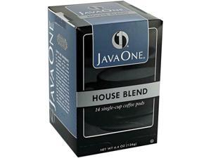 Java Trading Corporation 39840306141 Coffee Pods, House Blend, Single Cup, 14/Bo Java Trading Corporation 39840306141 Coffee Pods, House Blend, Single Cup, 14/Bo