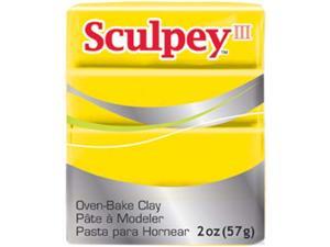 Sculpey III Polymer Clay 2oz Yellow 715891110720
