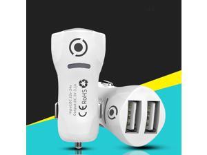 USB Car Charger Dual Port Adapter 5V 3.1A 2 Port 12-24V Cigarette Lighter Socket USB Car Charger Dual Port Adapter 5V 3.1A 2 Port 12-24V Cigarette Lighter Socket
