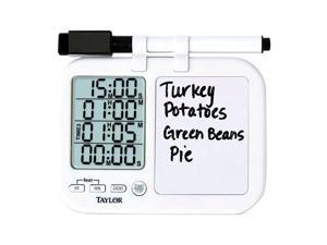 Taylor Digital Plastic Timer with Whiteboard Taylor Digital Plastic Timer with Whiteboard