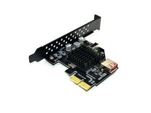 PCIe to USB 3.1 Type E Front Panel Socket Adapter Card Express for Motherboard PCIe to USB 3.1 Type E Front Panel Socket Adapter Card Express for Motherboard