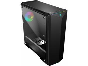 MSI - MPG GUNGNIR eATX Mid-Tower Case - Black/Light Gray MSI - MPG GUNGNIR eATX Mid-Tower Case - Black/Light Gray
