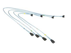 Supermicro CBL-0180L-01 SATA Set of Round Straight-Right Angle 70/59/48/38cm Cab Supermicro CBL-0180L-01 SATA Set of Round Straight-Right Angle 70/59/48/38cm Cab