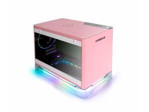 InWin A1 Plus Pink Mini-ITX Tower with Integrated ARGB Lighting - 650W Gold P... InWin A1 Plus Pink Mini-ITX Tower with Integrated ARGB Lighting - 650W Gold P...