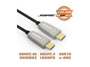 RUIPRO Fiber Optic HDMI Cable 20m, Supports HDMI2.0b,4K60HZ, 18Gbps Bandwidth... RUIPRO Fiber Optic HDMI Cable 20m, Supports HDMI2.0b,4K60HZ, 18Gbps Bandwidth...