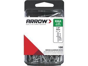 10 Pk 1/8" x 1/4" Best Strong, Permanent, Tamper-Proof Aluminum Arrow IP Rivet 10 Pk 1/8" x 1/4" Best Strong, Permanent, Tamper-Proof Aluminum Arrow IP Rivet