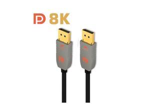 RUIPRO 8K Fiber DisplayPort Cable 33 feet Light High Speed Support 32.4 Gbps ... RUIPRO 8K Fiber DisplayPort Cable 33 feet Light High Speed Support 32.4 Gbps ...