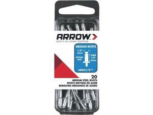 3 Pk 1/8 in. x 1/4 in. Best Strong, Permanent, Tamper-Proof Steel Arrow Rivet 3 Pk 1/8 in. x 1/4 in. Best Strong, Permanent, Tamper-Proof Steel Arrow Rivet