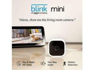 Blink Mini – Compact indoor plug-in smart security camera - works w/ Alexa Blink Mini – Compact indoor plug-in smart security camera - works w/ Alexa