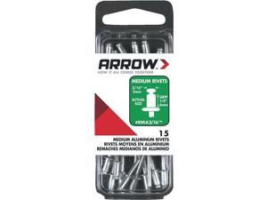 10 Pk 3/16in. x 1/4in. Best Strong, Permanent, Tamper-Proof Aluminum Arrow Rivet 10 Pk 3/16in. x 1/4in. Best Strong, Permanent, Tamper-Proof Aluminum Arrow Rivet