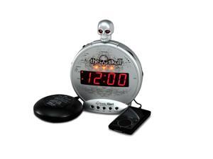New Sonic Bomb THE SKULL mp3/i-Pod Alarm w/Shaker SBS550BC 650518100565 New Sonic Bomb THE SKULL mp3/i-Pod Alarm w/Shaker SBS550BC 650518100565