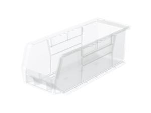 Akro-Mils 30224 AkroBins Plastic Storage Bin Hanging Stacking Containers, (11-Inch x 4-Inch x 4-Inch), Clear, (12-Pack), Semi-Clear Akro-Mils 30224 AkroBins Plastic Storage Bin Hanging Stacking Containers, (11-Inch x 4-Inch x 4-Inch), Clear, (12-Pack), Semi-Clear