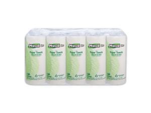 Marcal Pro 100% Recycled Paper Towels, White Marcal Pro 100% Recycled Paper Towels, White