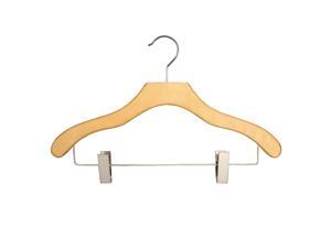 NAHANCO 2007-22N Contemporary Series Wooden Coordinate Hanger, 17", Natural (Pack of 100) NAHANCO 2007-22N Contemporary Series Wooden Coordinate Hanger, 17", Natural (Pack of 100)