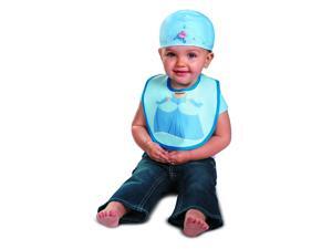 Disguise Baby Girls Disney Cinderella Bib and Hat, Blue, 0-6 Months Disguise Baby Girls Disney Cinderella Bib and Hat, Blue, 0-6 Months