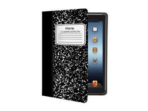 iHome | Composition Notebook - Folio Case for iPad Mini - Black