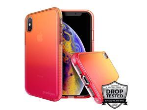 Prodigee Apple iPhone Case for iPhone Xr 2018 - Orange Pink | Safetee Flow Series | Shockproof | 6 ft. Drop Tested | Scratch Resistant | Anti Yellowing Case - 6.1 inch