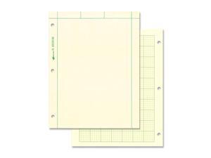 NATIONAL Brand Computation Pad, Plain on Front Side / 5 X 5 Quad on Back Side, Green Paper, 8.5 x 11" 200 Sheets (42389) NATIONAL Brand Computation Pad, Plain on Front Side / 5 X 5 Quad on Back Side, Green Paper, 8.5 x 11" 200 Sheets (42389)