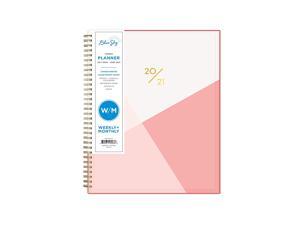Blue Sky 2020-2021 Academic Year Weekly & Monthly Planner, Flexible Cover, Twin-Wire Binding, 8.5" x 11", Cali Pink Blue Sky 2020-2021 Academic Year Weekly & Monthly Planner, Flexible Cover, Twin-Wire Binding, 8.5" x 11", Cali Pink