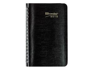 Brownline 6 X 3.5 Inches 2015 Weekly Planner with Twin-Wire, Black (CB100J.BLK-15) Brownline 6 X 3.5 Inches 2015 Weekly Planner with Twin-Wire, Black (CB100J.BLK-15)