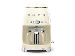Smeg Retro Style Coffee Maker Machine, 17.3 x 12.8 x 11.3, Cream Smeg Retro Style Coffee Maker Machine, 17.3 x 12.8 x 11.3, Cream