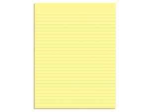 Ampad 21-662 Glue Top Pad, 8 1/2X11, Canary Yellow Paper, Wide Ruled, 50 Sheets Per Pad, 12 Pads Per Pack Ampad 21-662 Glue Top Pad, 8 1/2X11, Canary Yellow Paper, Wide Ruled, 50 Sheets Per Pad, 12 Pads Per Pack