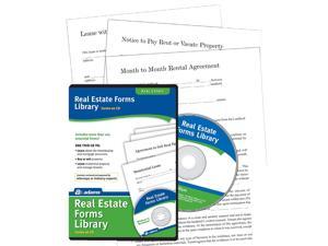 Adams Real Estate Forms Library on CD, White (SS502)