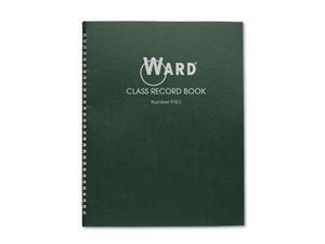 Ward : Class Record Book, 38 Students, 9-10 Week Grading, 11 x 8-1/2, Green -:- Sold as 2 Packs of - 1 - / - Total of 2 Each Ward : Class Record Book, 38 Students, 9-10 Week Grading, 11 x 8-1/2, Green -:- Sold as 2 Packs of - 1 - / - Total of 2 Each
