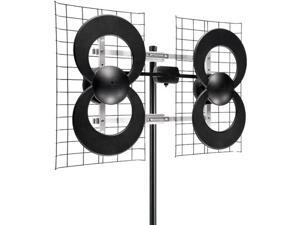 Antennas Direct C4-CJM ClearStream 4 Quad-Loop UHF Outdoor Antenna with 20" M... Antennas Direct C4-CJM ClearStream 4 Quad-Loop UHF Outdoor Antenna with 20" M...