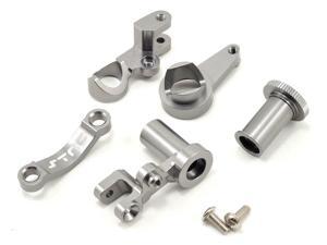 ST Racing Concepts HD Aluminum Steering Bellcrank Set (Gun Metal) (Slash 4x4) ST Racing Concepts HD Aluminum Steering Bellcrank Set (Gun Metal) (Slash 4x4)
