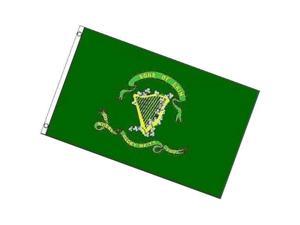 3X5 ERIN GO BRAGH FLAG IRISH BRAUGH IRELAND EIRE F129 