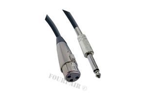 CablesOnline XR-M525 25ft 3.5mm Mono Plug to 3-Pin XLR Male Plug Audio Cable 