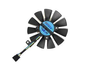 New Fdc10H12S9-C Single B Fan Video Cooler For Asus R9 390X/390 Rx480/580 R9 Fury Gtx1080Ti/980Ti/1070/1080/1070Ti Gpu Cards Cooling (1 Piece B Fan 85