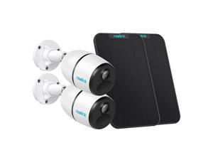 New Reolink 4G LTE Cellular Security Camera Wireless No WiFi Needed, Go Plus with Solar Panel(2 Pack Bundle)