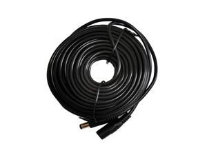 New 12V Dc Power Extension Cable 2.1Mm X 5.5Mm Plug Universal Extension Cords Cable Compatible With 12V Power Adaper For Home Security Ip Camera 50Ft (15M