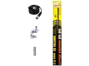 FL3R 3FT CB ANTENNA RED 9FT COAX NEW CB RADIO FIRESTIK FL3 MIRROR MOUNT