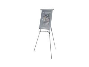 Staples Display Easel 63" Silver Steel (28834-US/CC) 1911661 Staples Display Easel 63" Silver Steel (28834-US/CC) 1911661