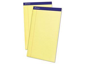 Ampad Perforated Writing Pad 8 1/2 x 14 Canary 50 Sheets Dozen 20230 Ampad Perforated Writing Pad 8 1/2 x 14 Canary 50 Sheets Dozen 20230