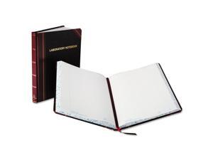 Boorum & Pease Laboratory Notebook Record Rule 10 3/8 x 8 1/8 White 150 Sheets Boorum & Pease Laboratory Notebook Record Rule 10 3/8 x 8 1/8 White 150 Sheets