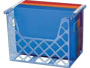 Oic Blue Glacier Drawer Tray Transparent Blue 9 Compartments 9 