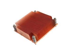 Passive CPU cooler DIY modification For 2011 pin X79 dual motherboard 1U pure copper Heatsink Heat sink for Server