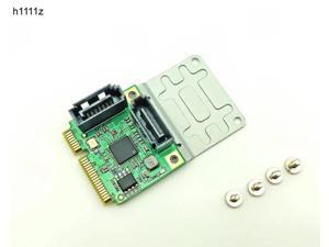 Mini PCI E SATA Card Mini PCIE SATA Controller/HUB/Multiplier 2Port SATA3 SATA 3 HDD SSD Adapter ASM1061 Chipset for Computer PC Mini PCI E SATA Card Mini PCIE SATA Controller/HUB/Multiplier 2Port SATA3 SATA 3 HDD SSD Adapter ASM1061 Chipset for Computer PC